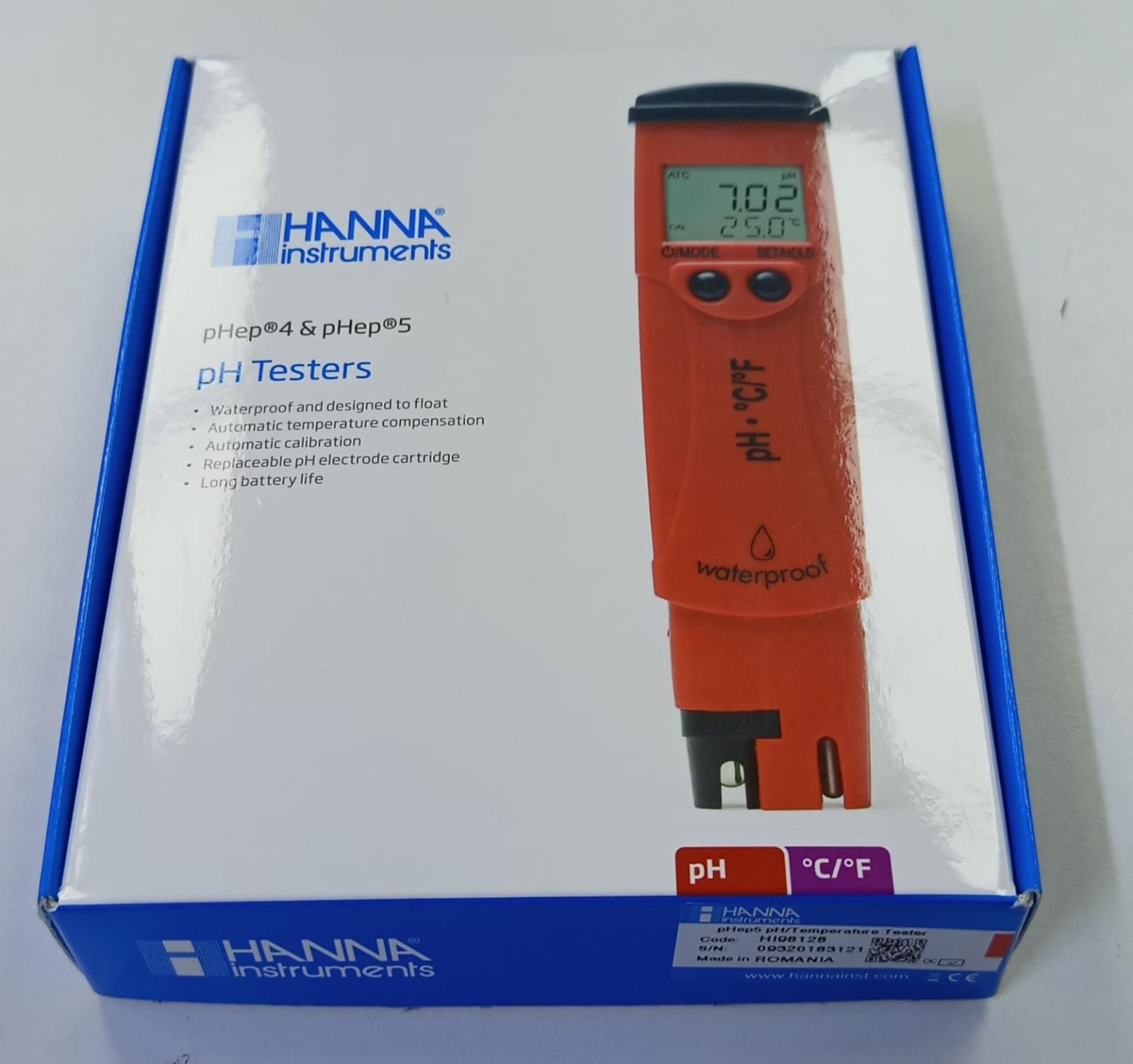 MEDIDOR DE PH MODELO HI98128 (PHCHIMETRO), RESOLUCION 0.01PH_BIOSAN INGENIEIRA_PERU_1