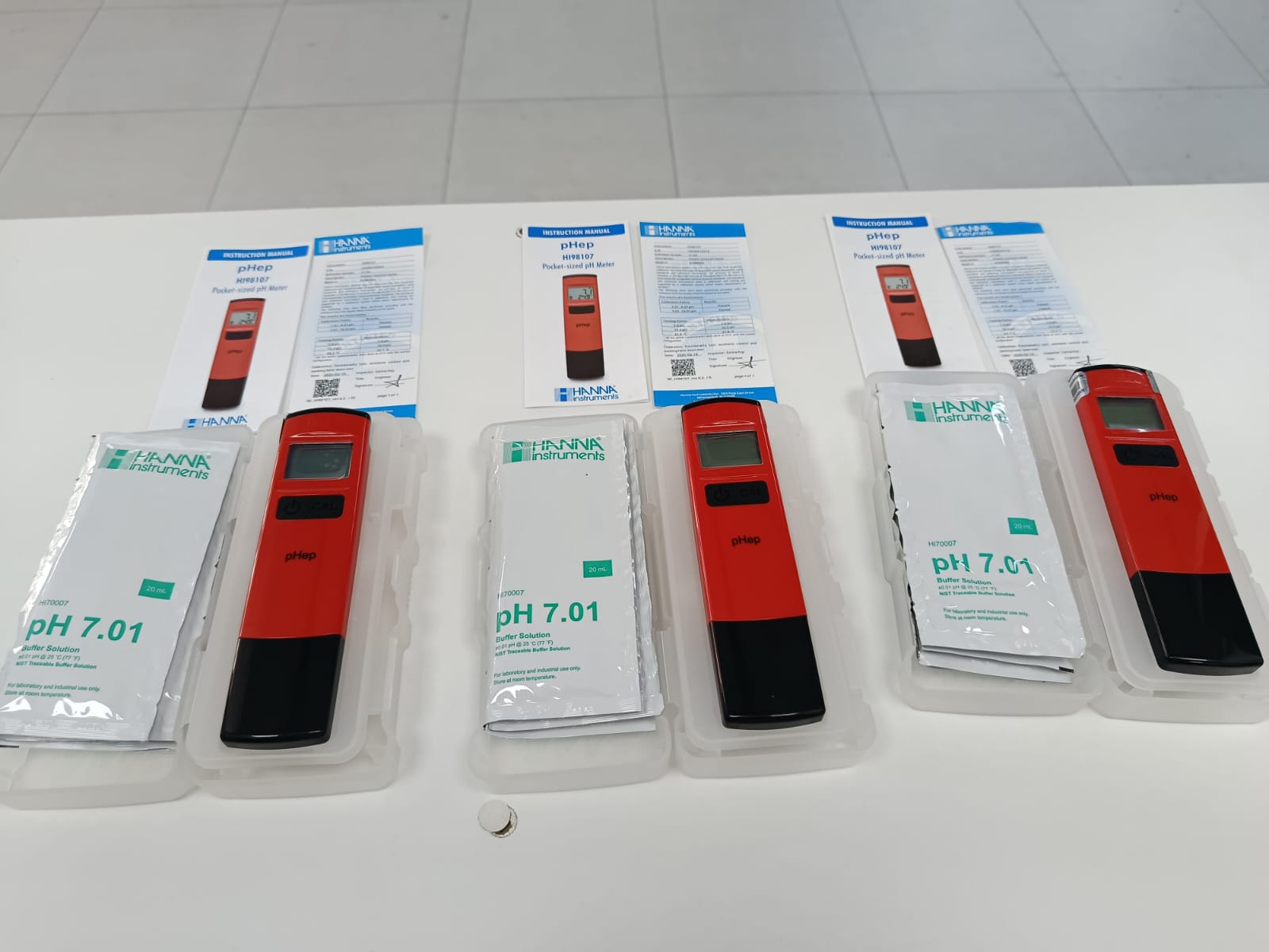 MEDIDOR DE PH Y TEMPERATURA MODELO HI98107, resolución 0.1ph Hanna; potenciometro_biosan ingenieira_peru_3