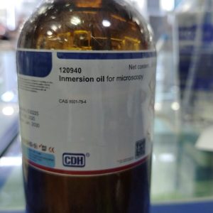 ACEITE DE INMERSION PARA MICROSCOPIA X 500 ML
