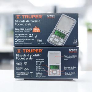 MINI BALANZA DIGITAL  RANGO 0.1G500G - TRUPER