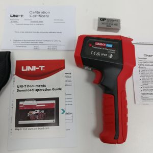 TERMOMETRO(PIRÓMETRO) INFRARROJO IP65 RANGO -35°C 650°C  MODELO UT-309C, UNI-T