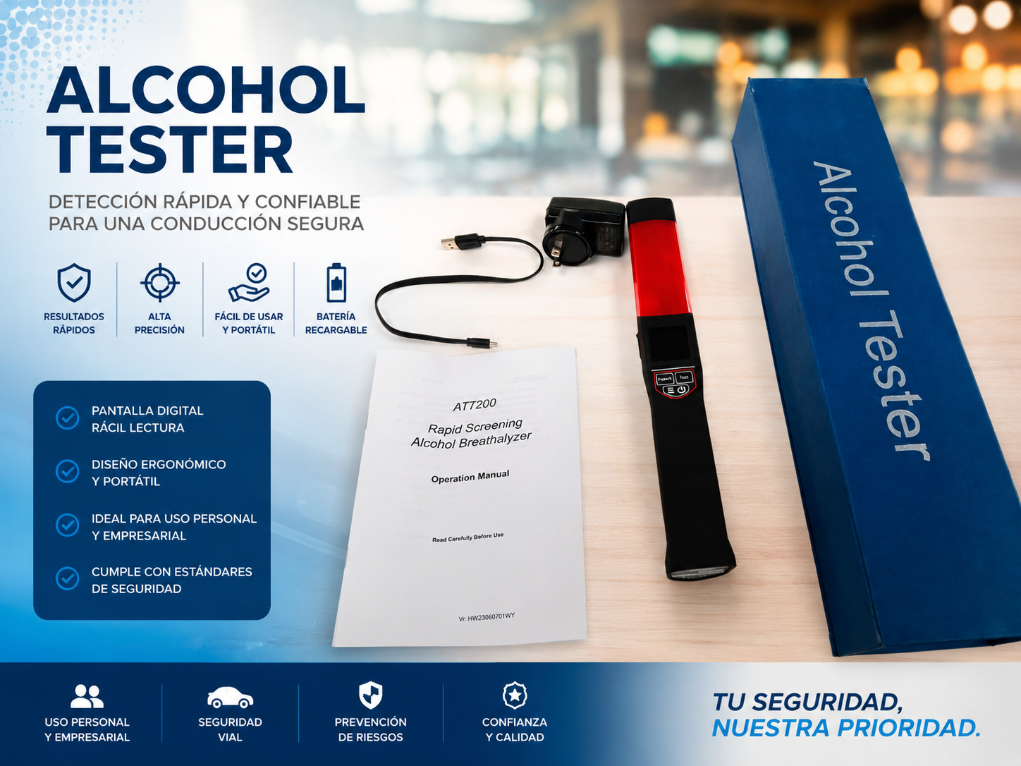 alcoholimetro modelo at7200